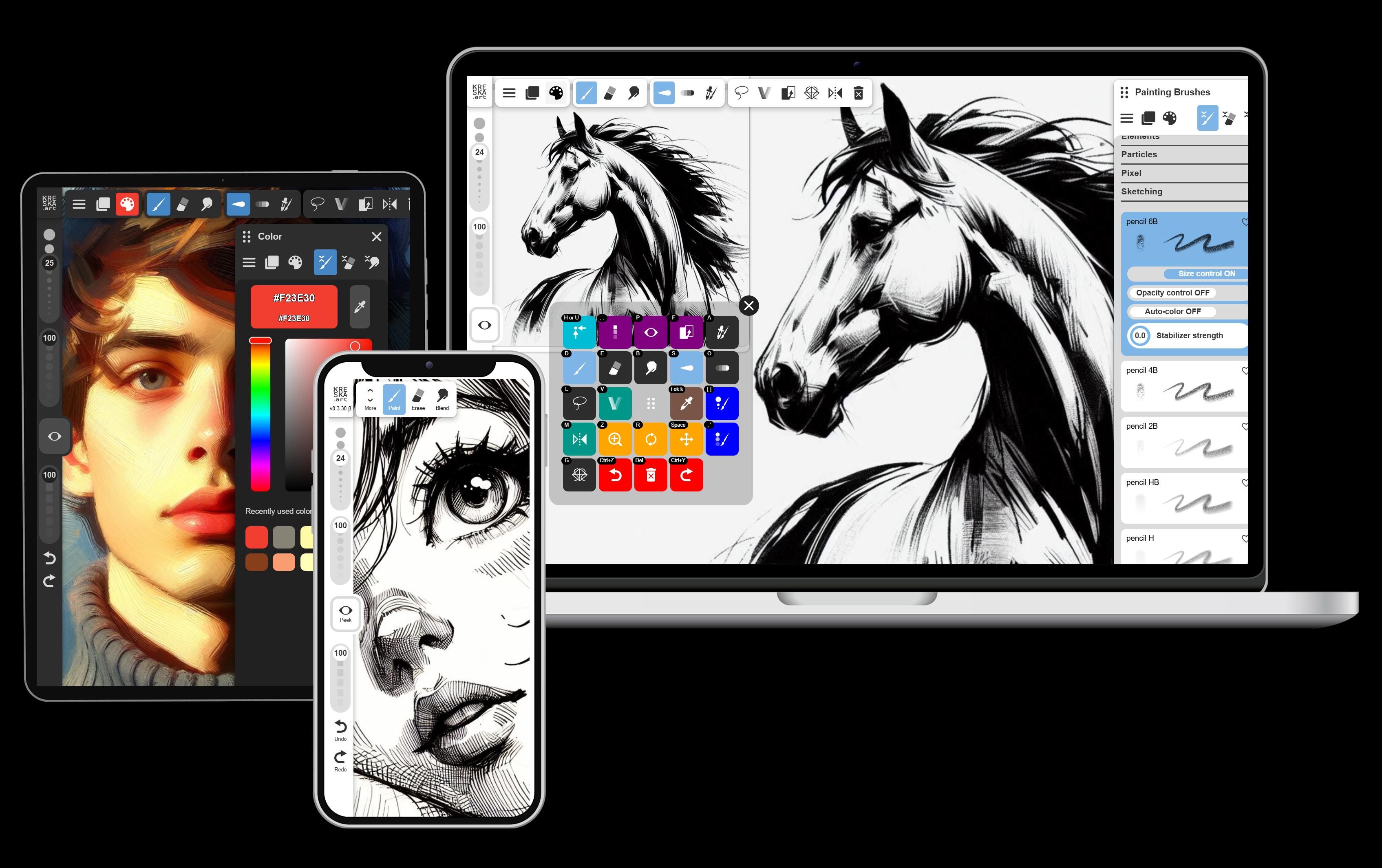 kreska.art new painting app for every artist to enjoy