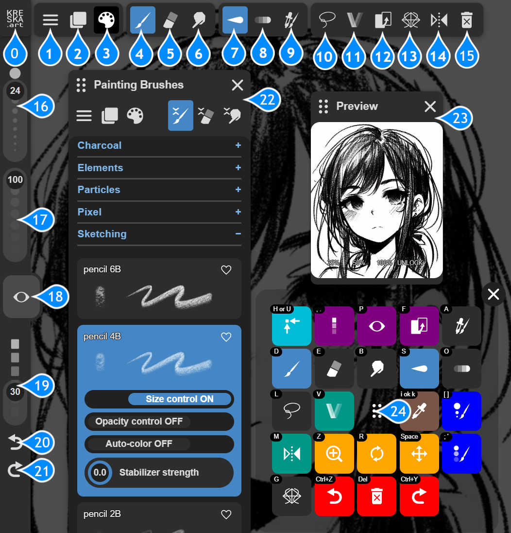 kreska.art application supports multiple devices